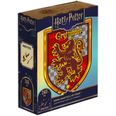 Фигурный деревянный пазл Гарри Поттер Герб Гриффиндор XL, Woods story, 243 эл.