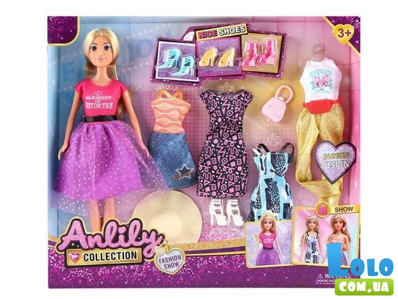 Кукла с одеждой и обувью