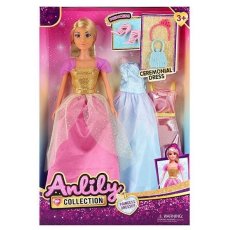 Кукла со съемной одеждой и обувью