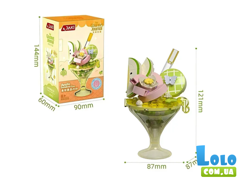 Конструктор Яблочный десерт (MK008), 94 дет.