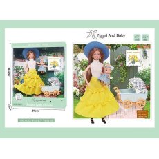 Кукла с младенцем и аксессуарами