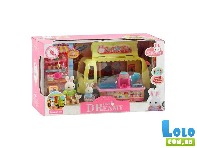 Набор Автобус с флоксовыми фигурками