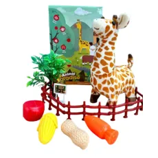 Мягкая интерактивная игрушка Жираф