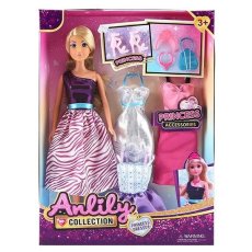 Кукла Anlily с платьями и аксессуарами