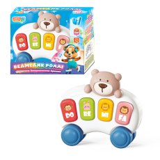 Пианино Мишка Ролли, WToys (укр.)