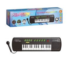 Детский синтезатор с микрофоном