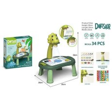 Столик с проектором для рисования Динозавр