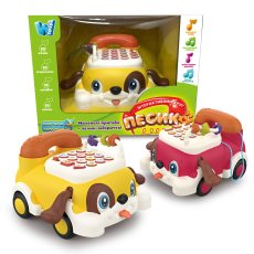 Развивающая игрушка Телефон-каталка, WToys (в ассортименте)