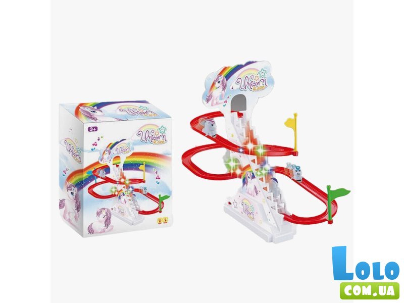 Трек Единороги с автоматическим подъемником