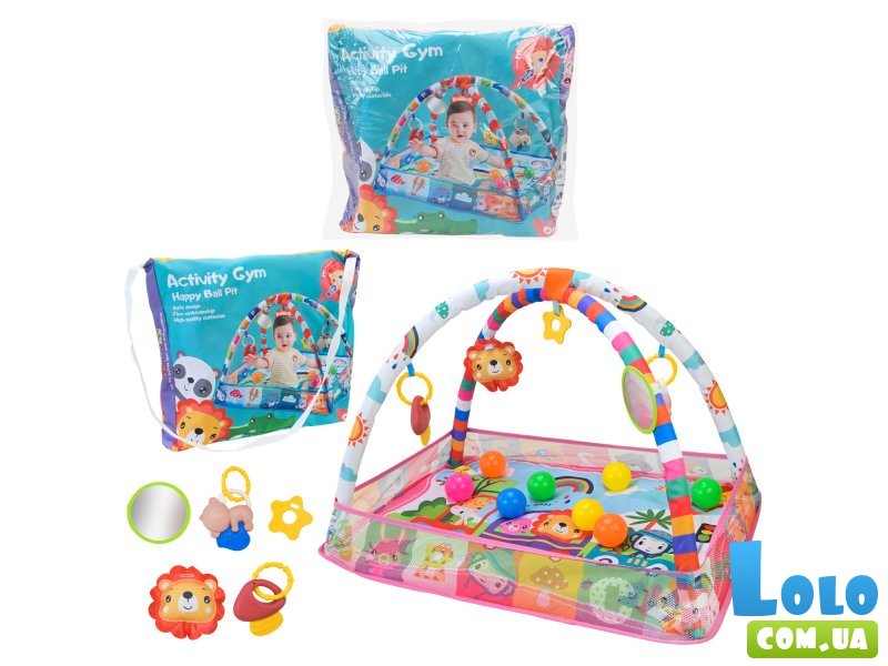 Развивающий коврик с погремушками
