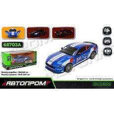 Машина металлическая Ford Mustang GT, Автопром