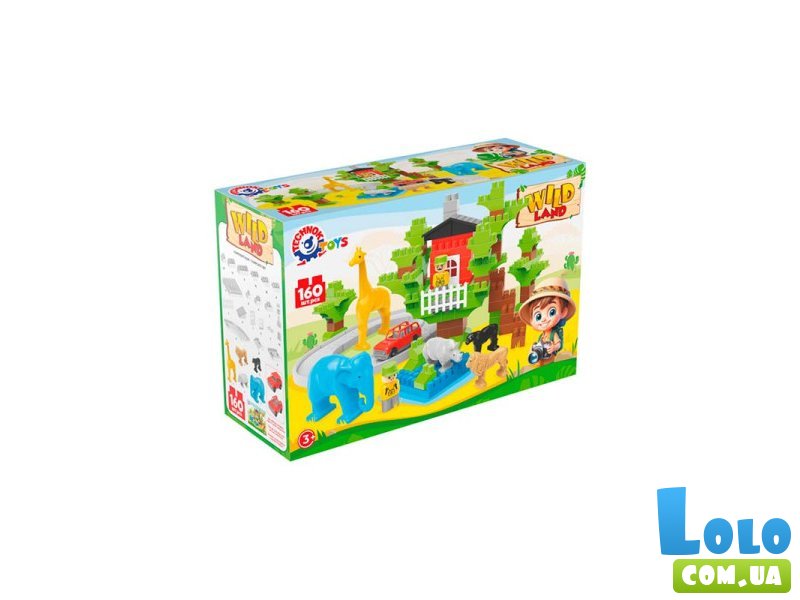 Конструктор Зоопарк, ТехноК (1119), 160 дет.