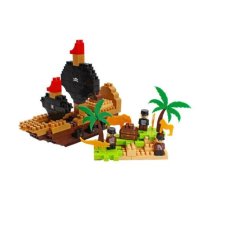 Конструктор Остров Пиратов, ТехноК (2642), 170 дет.