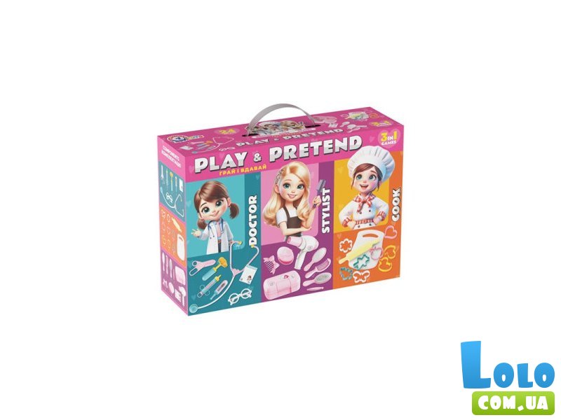 Игровой набор 3 профессии для детей, ТехноК