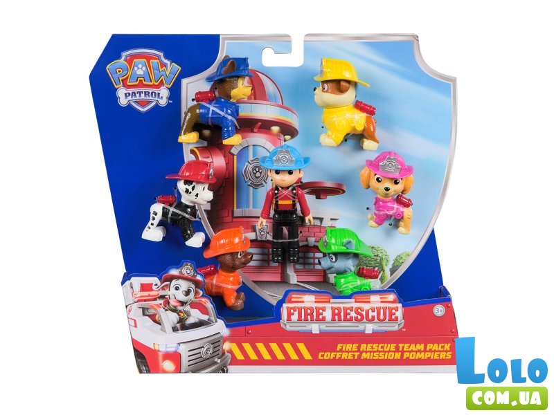 Набор фигурок Щенячий патруль: Отважная команда, Spin Master