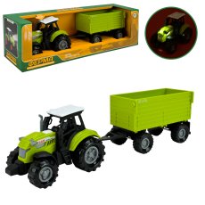 Трактор с прицепом