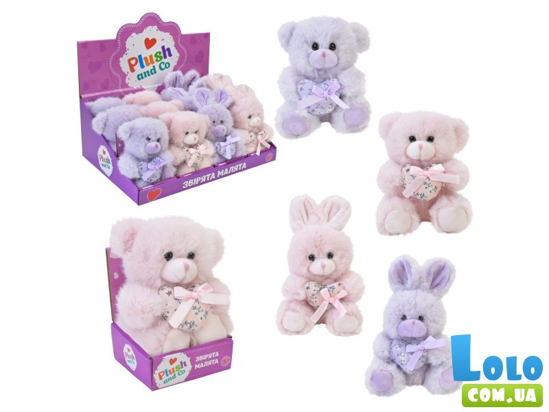 Мягкая игрушка Зверята, 13 см (в ассортименте)