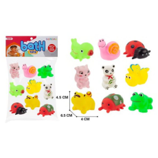 Набор пищалок для ванной Животные