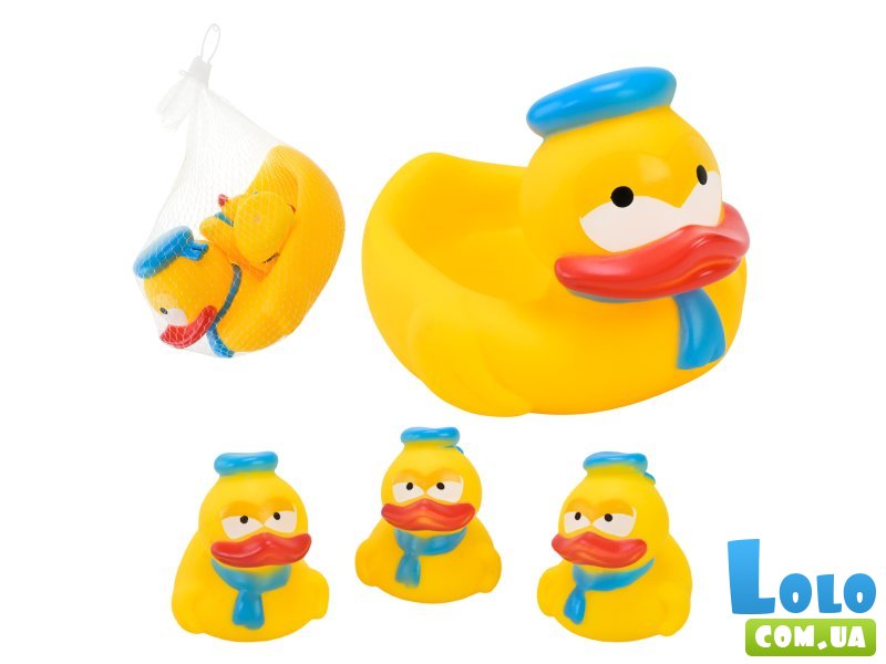 Набор пищалок для ванны Уточки