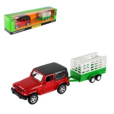 Машина Jeep Wrangler с прицепом, Автопром