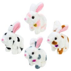 Мягкая интерактивная игрушка Кролик (в ассортименте)