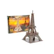 Деревянный 3D конструктор Эйфелева Башня, Puzzleоk (Puz-00925), 58 дет.