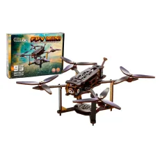 Деревянный 3D конструктор FPV Mini, Puzzleоk (Puz-00953), 95 дет.