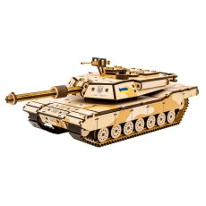 Деревянный 3D конструктор Абрамс, Puzzleоk (Puz-26917), 187 дет.