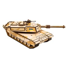 Деревянный 3D конструктор Абрамс, Puzzleоk (Puz-26917), 187 дет.