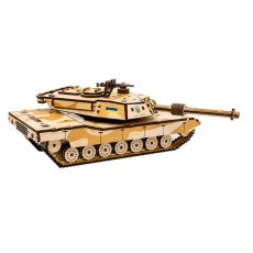 Деревянный 3D конструктор Абрамс, Puzzleоk (Puz-26917), 187 дет.