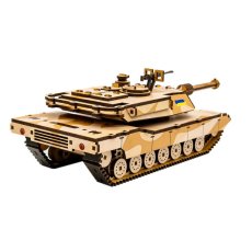 Деревянный 3D конструктор Абрамс, Puzzleоk (Puz-26917), 187 дет.