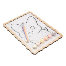 Картина по номерам Корги, Puzzleоk (А4)