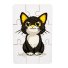 Деревянный пазл-раскраска Котик, Puzzleok (А5)