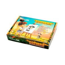 Деревянный пазл-раскраска Коровка, Puzzleok (А5)