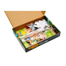 Деревянный пазл-раскраска Гусочка, Puzzleоk (А5)