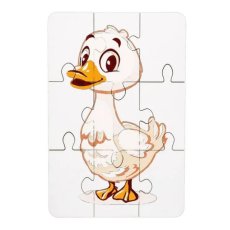 Деревянный пазл-раскраска Гусочка, Puzzleоk (А5)