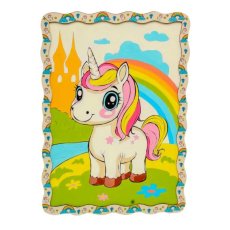 Картина по номерам Милый Единорог, Puzzleоk (А3)
