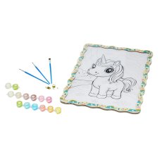 Картина по номерам Милый Единорог, Puzzleоk (А3)