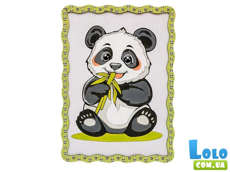 Картина по номерам Панда, Puzzleоk (А4)