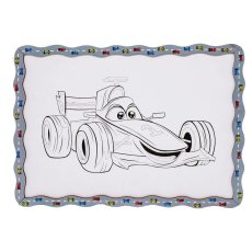 Картина по номерам Гоночная машина, Puzzleоk (А4)