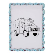 Картина по номерам Медицинская машина, Puzzleоk (А4)