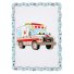 Картина по номерам Медицинская машина, Puzzleоk (А4)