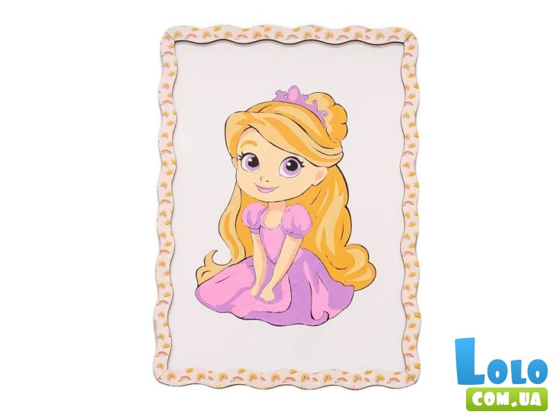 Картина по номерам Принцесса, Puzzleоk (А4)
