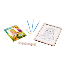 Картина по номерам Принцесса, Puzzleоk (А4)