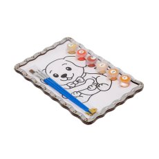 Картина по номерам Песик, Puzzleоk (А5)