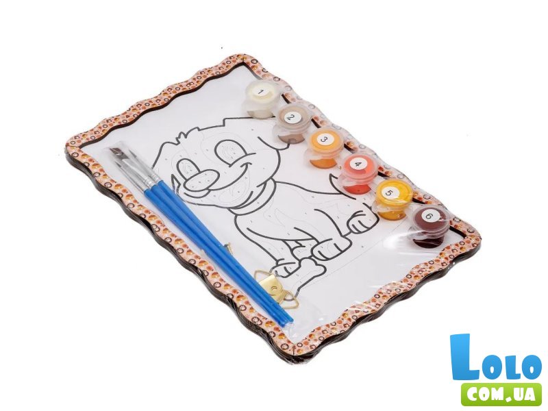 Картина по номерам Верный друг, Puzzleоk (А5)