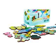 Магнитная карта-пазл Украина, Puzzleоk (Новая), 25 эл.