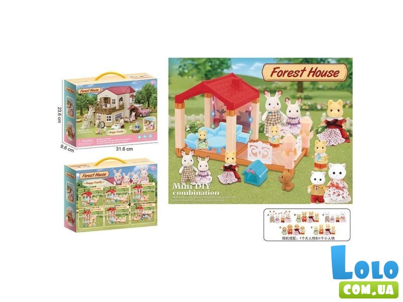 Домик с флоксовыми животными (в ассортименте)