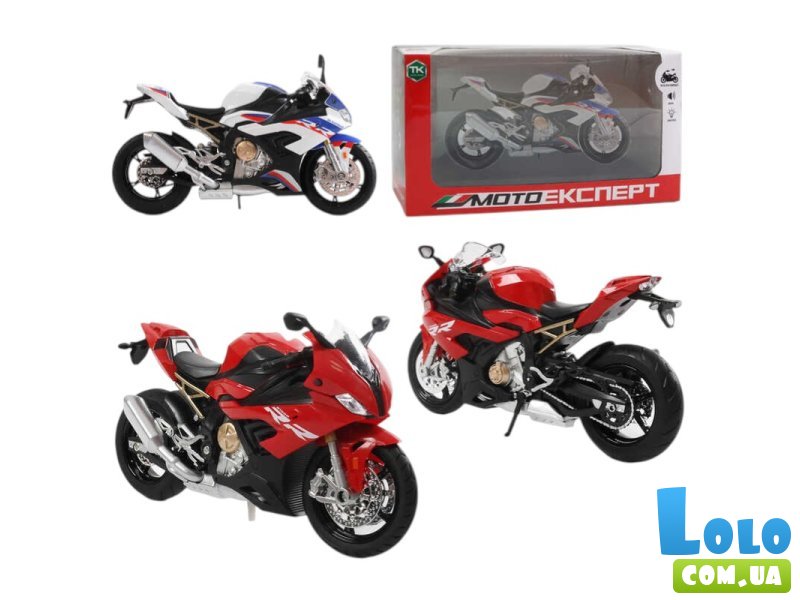 Мотоцикл металлопластиковый BMW S1000RR (в ассортименте)