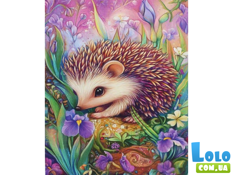 Алмазная мозаика Ёжик, TK Group (30х20 см)